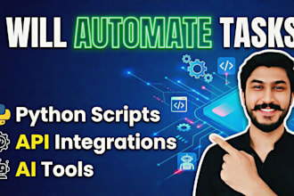 automate script with python, API integrations