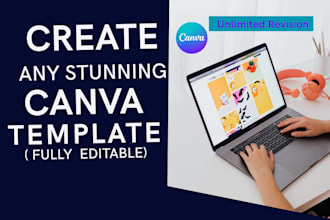 create custom and editable canva templates