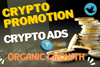 setup crypto telegram ads, pump fun token promotion to drive 20m token investors