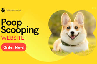 do poop scooper website, pet care website, dog walker, jobber, sweep and go