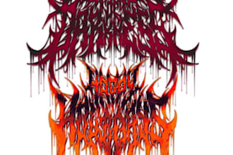 design a logo for your black, death, or thrash metal band