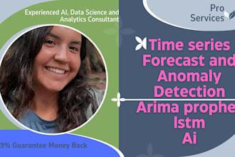 time series forecast and anomaly detection 30 models arima prophet, lstm, ai