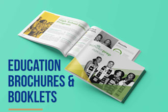 design an educational brochure for your organization
