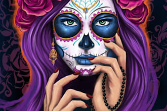 design awesome cosmic beauty logo