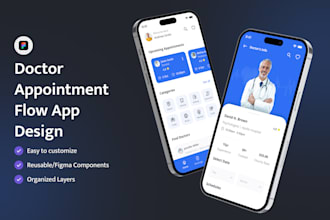 do mobile app, UI and UX design for mobile app in figma