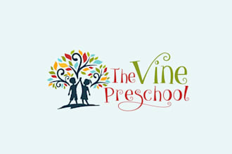 design awesome kids school logo