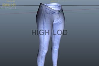 do lods for your fivem clothes