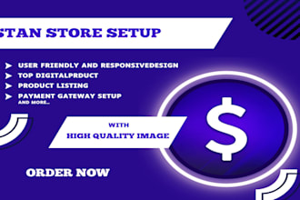 set up stan store products upload, stan store design, stan store instagram