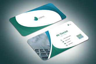 create a custom modern business card design