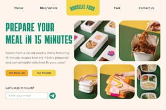 make website for food delivery of your restaurant or shop