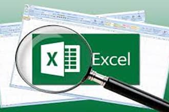 be expert in microsoft excel, google sheets, formula, macro and script