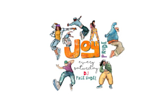 design unique night dancing club logo
