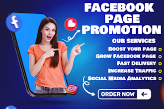 do facebook page promotion and setup