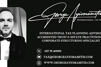 provide tax planning advice and tailor made corporate structuring consultation