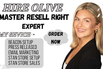 promote master resell right stan store beacon ai store setup email marketing