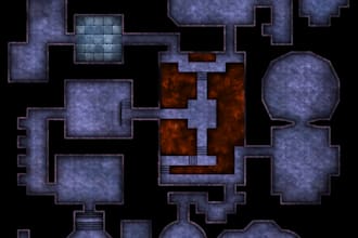 create digital dungeons dragon battle map city and world map fantasy concept art