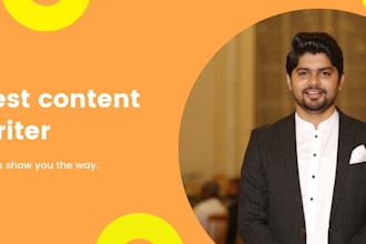 do keyword research, content writing, influencer marketing
