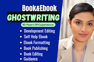 be non fiction ebook ghostwriter amazon KDP book publishing KDP book formatting