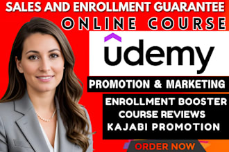 promote udemy online course, udemy course marketing, udemy course promotion