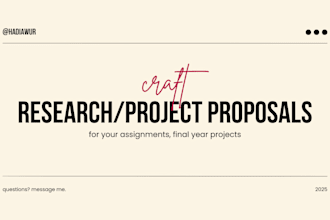 professionally write your proposals