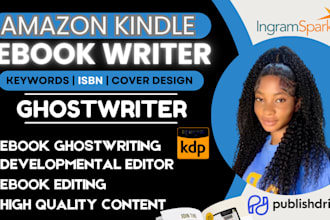 be your ebook writer amazon kindle nonfiction book ghostwriter ghost book writer