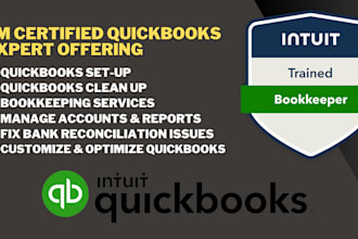 do bookkeeping services for quickbooks online, xero, odoo, wave, and buildium