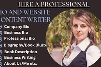 craft elevating company bio, brand story, about me, business profile,real estate