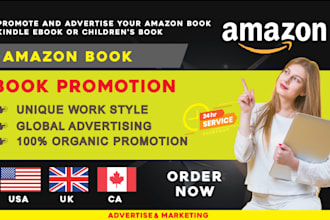 promote your website amazon book kindle ebook audiobook