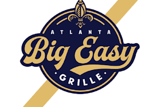 make attractive unique bar and grille logo