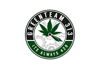 design awesome cannabis brand logo
