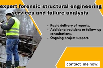 provide expert forensic structural engineering services and failure analysis