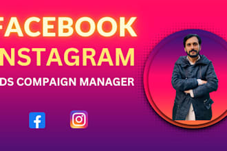 run facebook ads campaign fb ads manager instagram ads, lead generation, meta