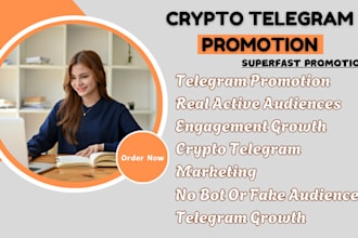 grow crypto telegram promotion, telegram channel, group, discord promotion
