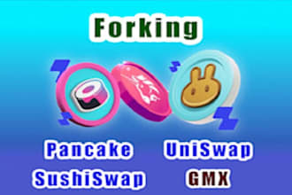 fork pancake swap, uniswap, sushi swap, camelot, raydium, jupiter