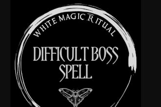 cast difficult boss spell, spell casting, energy work, witch, spell, white magic