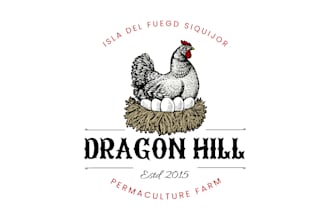 create modern, vintage hand drawn logo for your brand