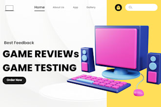 test review and feedback on your game app on android and laptop