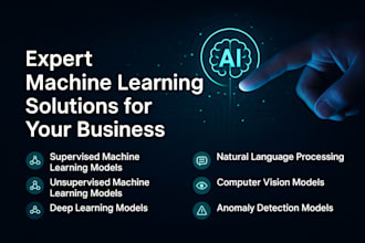 develop ai models, ml, and dl solutions