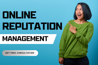 help to improve your online reputation management and repair