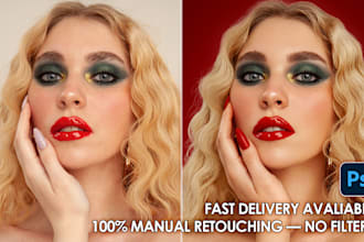 do professional photo enhancement and retouching