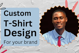 do custom minimalist merchandise t shirt graphics design