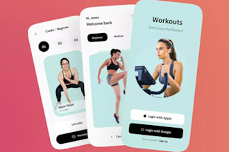 create ai health app, ai fitness app, ai gym workout app, ai nutrition app