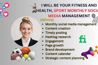 be your sports athlete social media manager, sport business