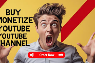 create ,manage and buy monetize youtube channel