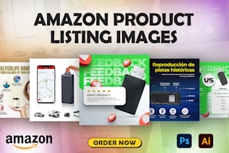 do amazon listing images, infographic, product images design