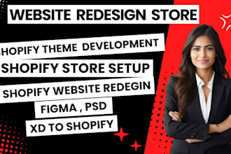 create shopify dropshipping store, build shopify store, shopify expert