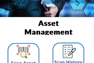 create asset or inventory management application