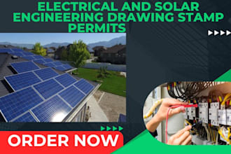 provide professional california, texas electrical and solar engineering stamps