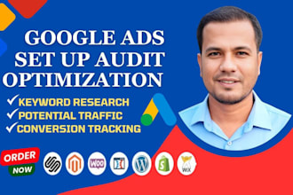 set up your PPC ads campaign, google display ads audit,and optimization