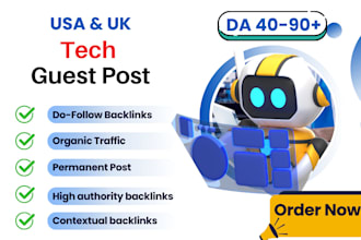 publish high da DR USA UK tech guest posts with dofollow permanent SEO backlinks